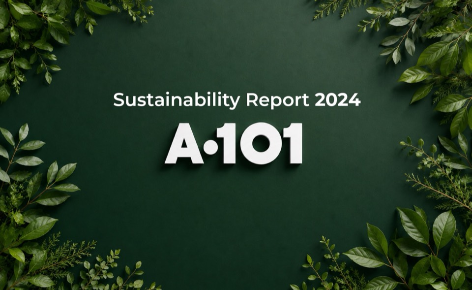 A101 Sustainability Report 2024 kapağı